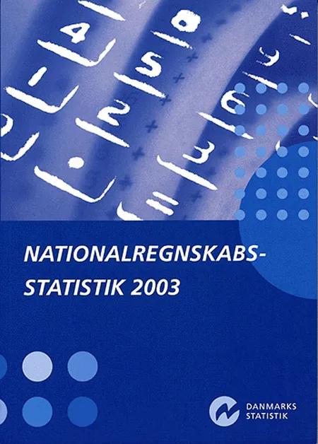 Nationalregnskabsstatistik 