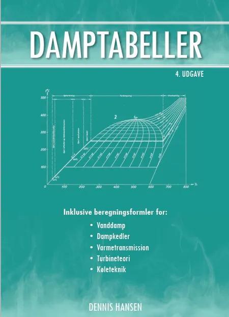 Damptabeller inkl. beregningsformler for Vanddamp af Dennis Hansen