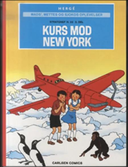 Stratonef H. 22 Kurs mod New York af Hergé