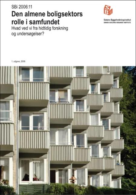 Den almene boligsektors rolle i samfundet af Hans Skifter Andersen