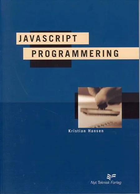 Javascript-programmering af Kristian Hansen