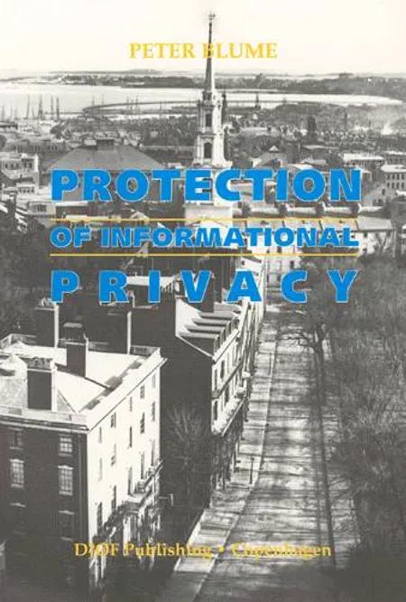 Protection of informational privacy af Blume P