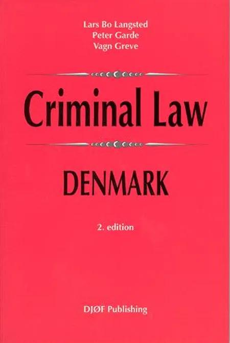 Criminal Law Denmark af Langsted L
