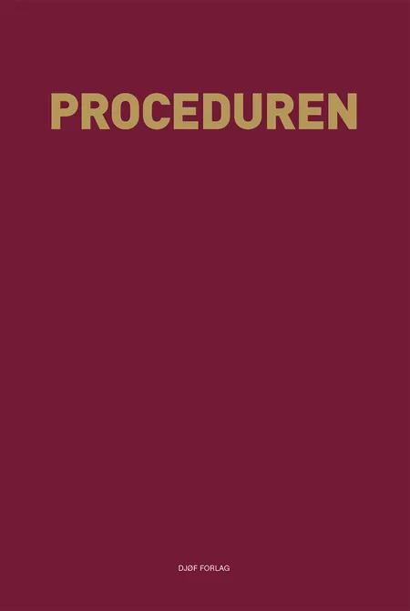 Proceduren af Redigeret af Pernille Backhausen