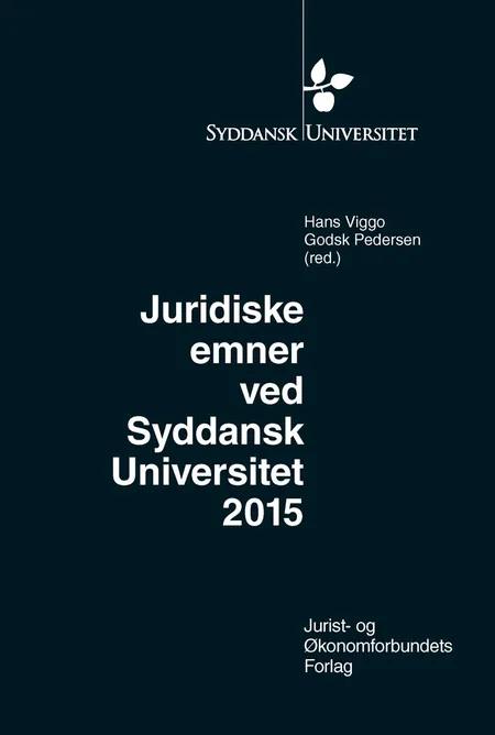 Juridiske emner ved Syddansk Universitet af Hans Viggo Godsk Pedersen