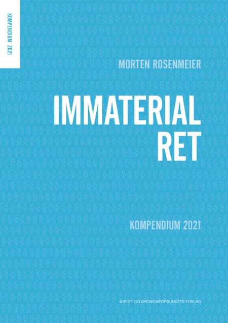 Kompendium i immaterialret af Morten Rosenmeier