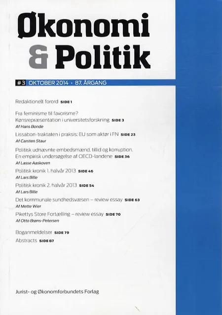 Økonomi & Politik 3-2014 af Martin Marcussen