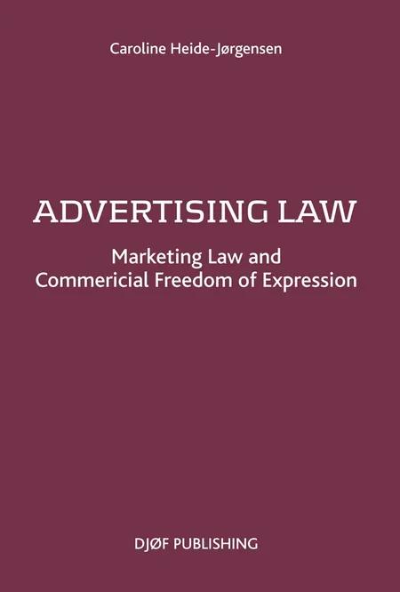 Advertising Law af Caroline Heide-Jørgensen