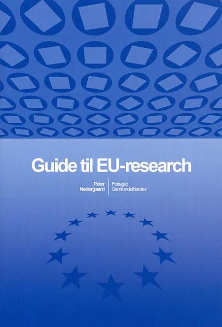 Guide til EU-research af Peter Nedergaard