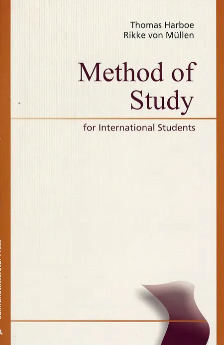 Method of study for international students af Rikke von Müllen