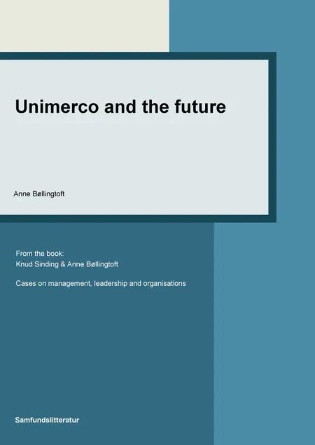 Unimerco and the future af Anne Bøllingtoft