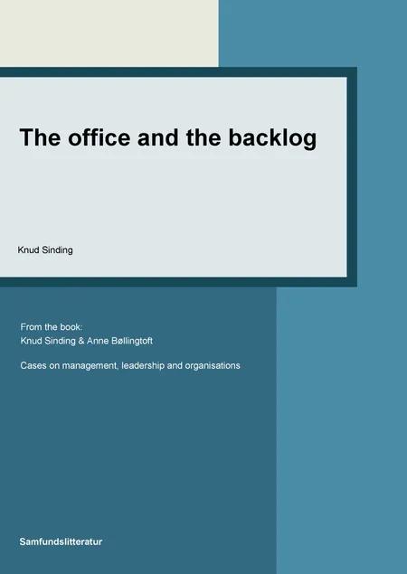 The Office and the Backlog af Knud Sinding