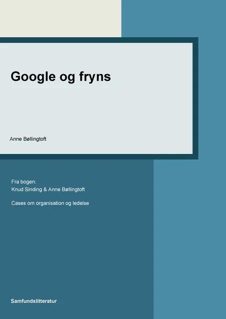 Google og fryns af Anne Bøllingtoft