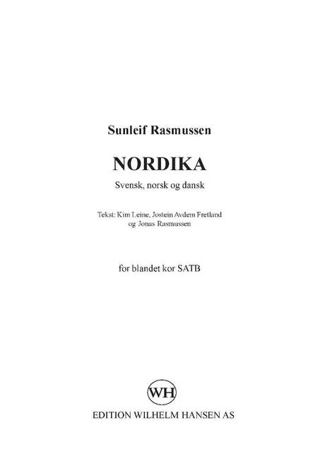 Nordika af Sunleif Rasmussen
