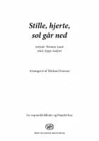 Stille hjerte, sol går ned