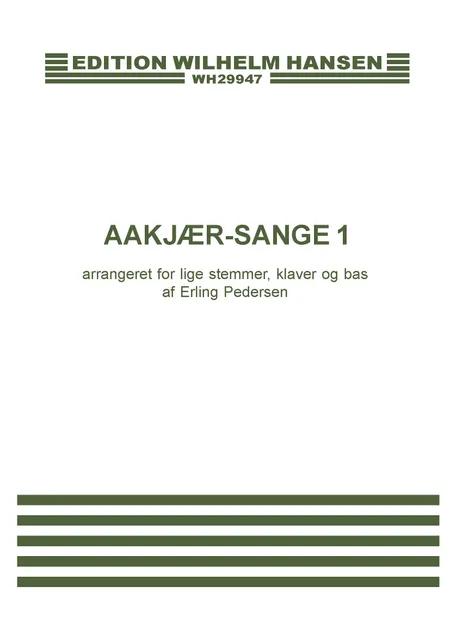 Aakjær-sange 1 af Erling Pedersen