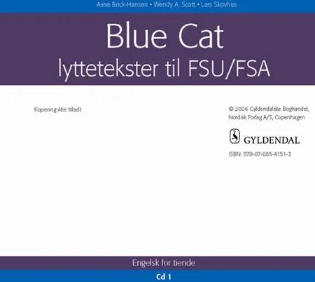 Sprog cd. blue cat for 10. lyttetekst af Aase Brick-Hansen