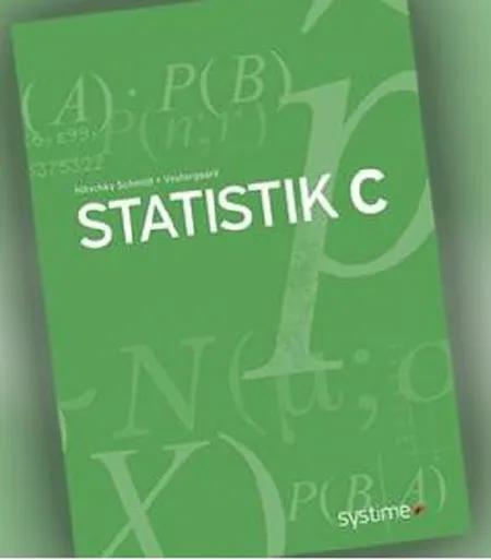Statistik C af Simon Nitschky Schmidt