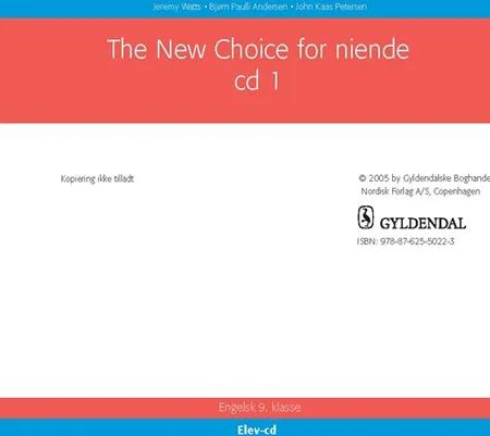 The New Choice for niende Klasse - Elev CD af John Kaas Petersen