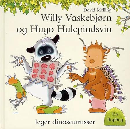 Willy Vaskebjørn og Hugo Hulepindsvin leger dino 