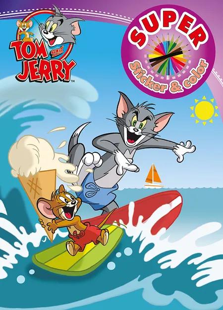 Tom and Jerry - Super Sticker & Color 