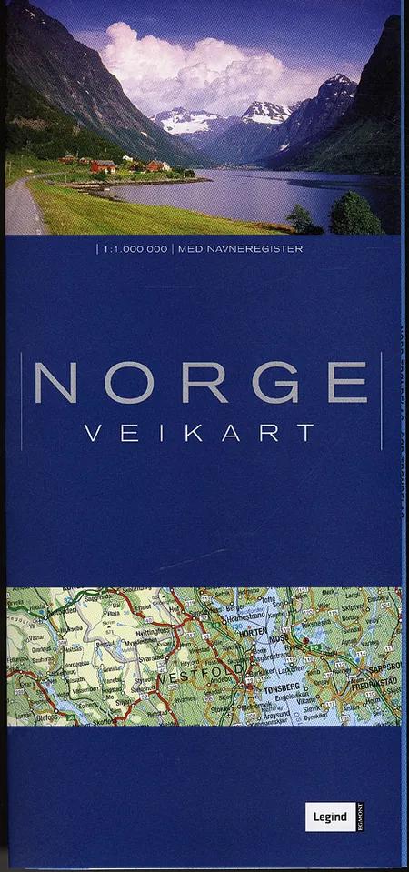 Norge veikart - Colli á 20 stk. 