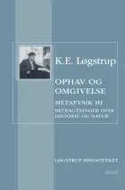 Ophav og omgivelse af K.E. Løgstrup