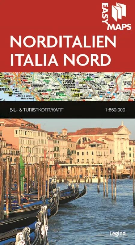 Easy Maps, Norditalien/Italia Nord af Legind A/S
