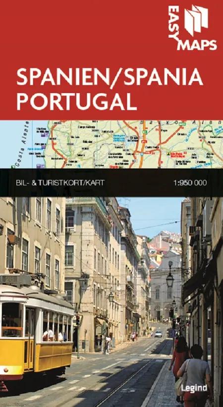 Easy Maps, Spanien/Spania - Portugal af Legind A/S