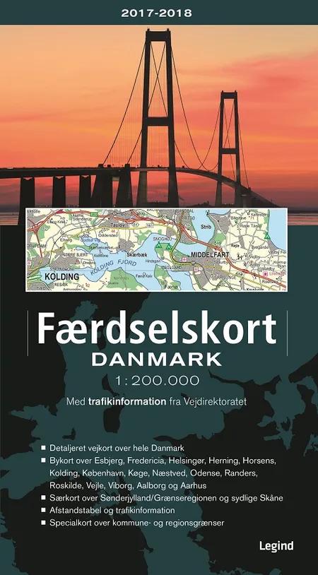 Færdselskort, Danmark 1:200 000 