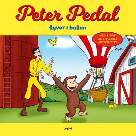 Peter Pedal flyver i ballon 