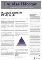 Ledelse i Morgen. Nr. 5. Februar 2017. 20. årgang. Tema: Uddannelsesledelse i en reformtid