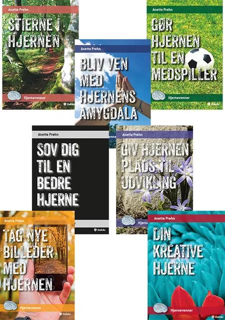 Serie med syv minibøger - Hjernevenner af Anette Prehn