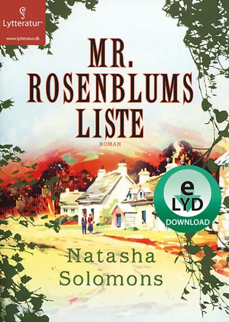 Mr. Rosenblums liste af Natasha Solomons