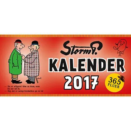 Storm P. kalender 2017 - 366 fluer af Robert Storm Petersen