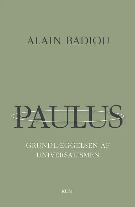 Paulus af Alain Badiou