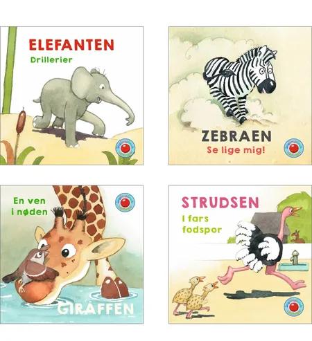 Snip Snap Snude: En dag i Zoo 1-4 (æske med 48 stk. ass. - pris pr. stk. ca. kr. 14,95 af Jan Mogensen