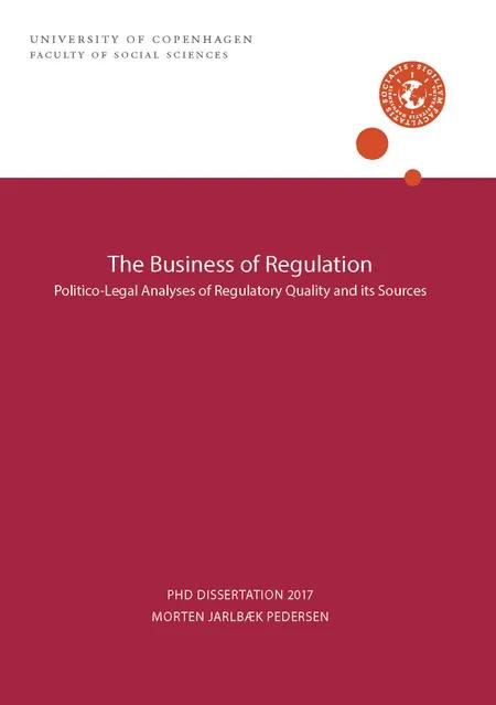 The Business of Regulation af Morten Jarlbæk Pedersen