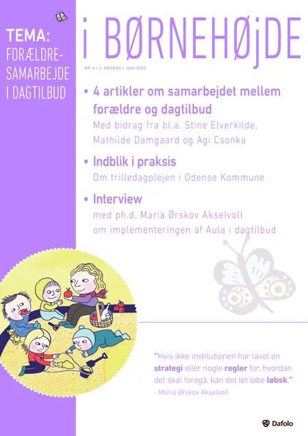 I børnehøjde Nr. 1. 2. Årgang - juni 2020 af Stine Elverkilde
