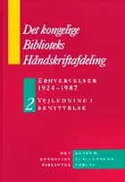 Erhvervelser 1924-1987 A-K
