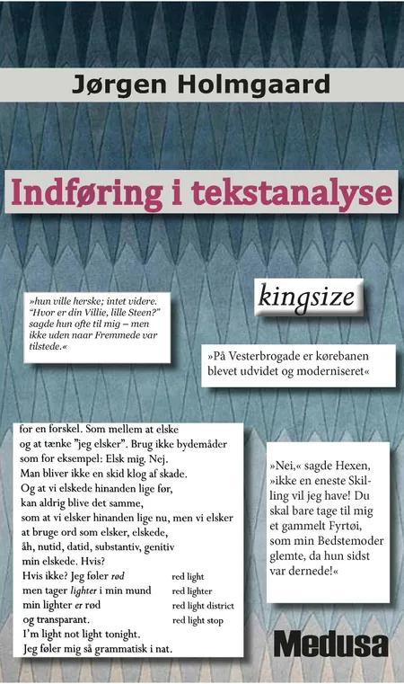 Indføring i tekstanalyse af Jørgen Holmgaard