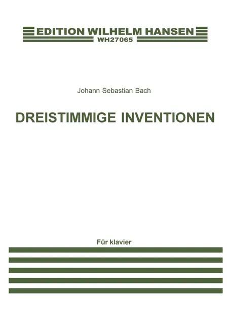 Dreistimmige Inventionen af Johann Sebastian Bach