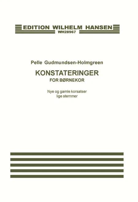 Konstateringer af Pelle Gudmundsen Holmgreen