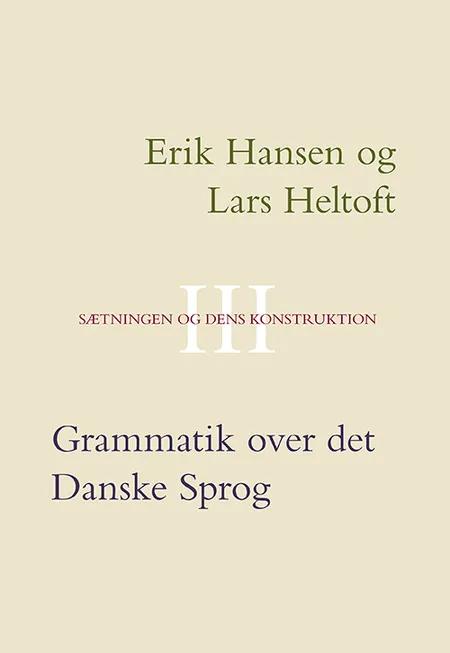 Grammatik over det danske sprog af Erik Hansen