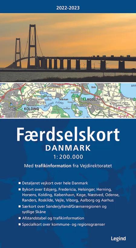 Færdselskort Danmark 2022-2023 