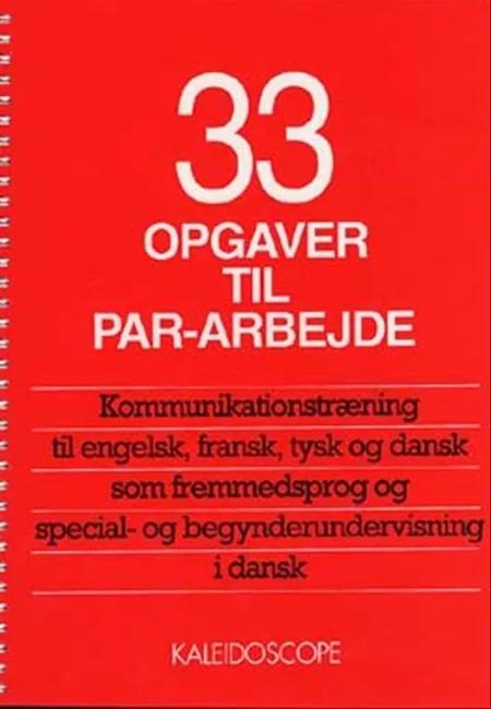 33 opgaver til par-arbejde af Mogens Høyrup