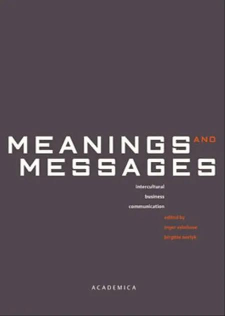 Meanings and Messages af Birgitte Norlyk