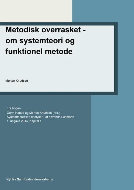 Metodisk overrasket - om systemteori og funktionel metode af Morten Knudsen
