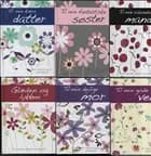 Sortiment 1 - blomsterserien - 6 titler a 6 stk. af Helen Exley