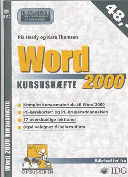 Word 2000 kursushæfte af Kåre Thomsen